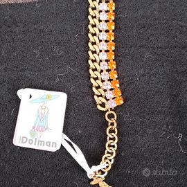 dolman bracciale. strass colorato 