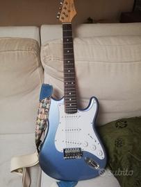 chitarra acustica con amplificatore 