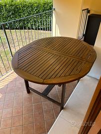 Tavolo da giardino + sedie