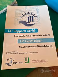 15esimo Rapporto Sanità