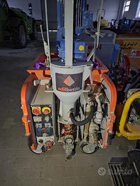 Intonacatrice, pulisce pannelli e tubi-micopali