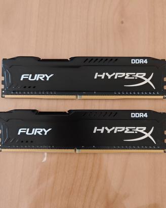 HyperX Fury 8gb (4x2)