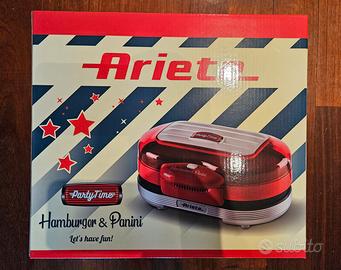 Ariete Hamburger Maker Party Time SIGILLATO 