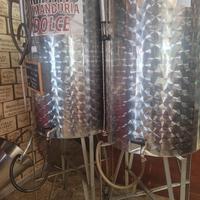 contenitori vino inox 300 lt
