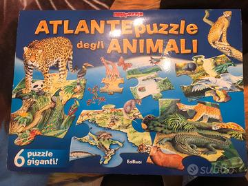 Atlante puzzle degli animali
