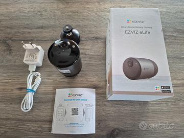 Telecamera sicurezza senza fili wi-fi EZVIZ Elife