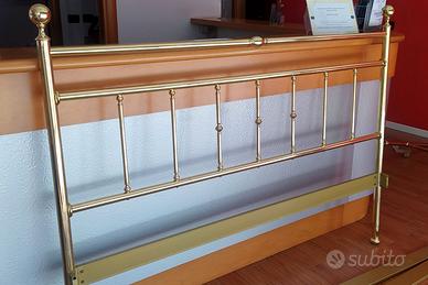 Letto matrimoniale  in ottone