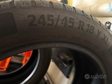 Gomme 245 45 18 ecocontact 6 continental
