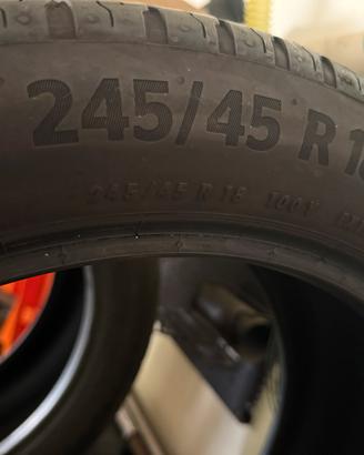 Gomme 245 45 18 ecocontact 6 continental