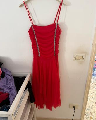 Vestito donna color rosso