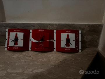 Orologio da parete cocacola