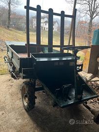 Moto agricola falciatrice bcs carro caron