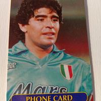 Scheda telefonica Phone Card Maradona vintage 