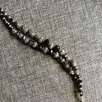 bracciale doppio a due fili argento indiano 