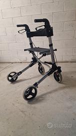 Deambulatore in alluminio da esterno 