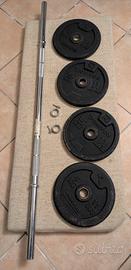 Set bilanciere corto 1.20 metri