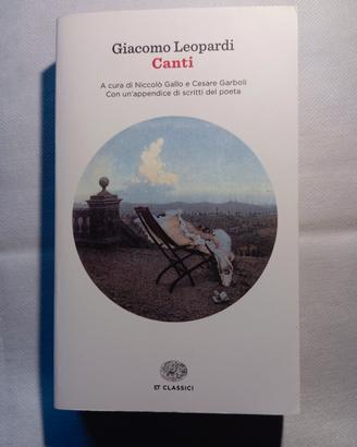 Canti - Giacomo Leopardi 