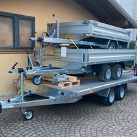 Rimorchio humbaur trasporto cose pronta consegna