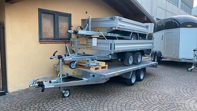 Rimorchio humbaur trasporto cose pronta consegna