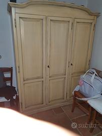 armadio, Como cassettiera e comodini