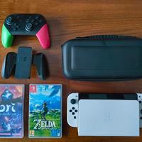 Nintendo Switch Oled + Giochi e Accessori