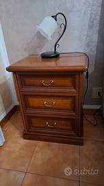 armadio coppia comodini cassettiera piu specchio 