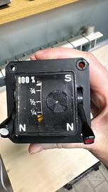 Strumento di controllo valvola ossigeno cockpit