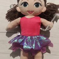 Bambola fata con bacchetta magica con luci e suoni