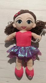 Bambola fata con bacchetta magica con luci e suoni