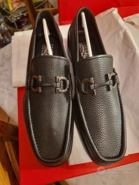 MOCASSINO ORIGINALE FERRAGAMO NUOVO TAGLIA 40