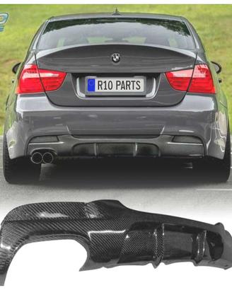 DIFFUSORE BMW E90 E91 LOOK M PERFORMANCE CARBONIO 