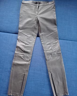pantaloni pelle nappa Belstaff