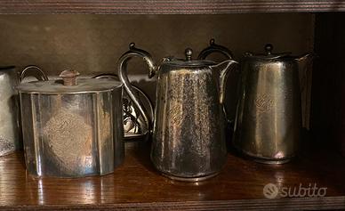 6 Oggetti cucina argento stile inglese