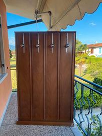Pannello appendiabiti in Legno Vintage