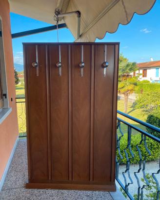 Pannello appendiabiti in Legno Vintage
