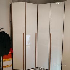 Cabina armadio angolare + Anta + terminale