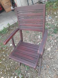 Sedie da giardino 