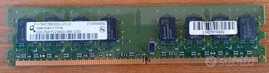 RAM Qimonda 2GB, PC2-6400(DDR2-800), UDIMM 240-pin
