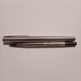 penna parker roller+ penna biro omaggio