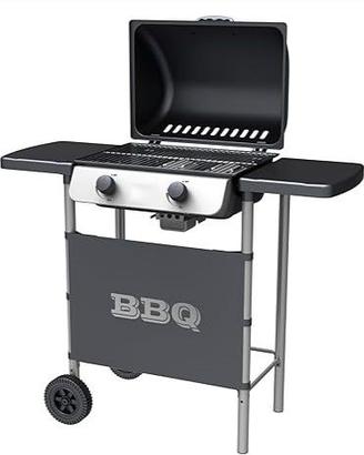 BARBECUE A GAS GARDEN FRIEND A DUE FUOCHI  NUOVO