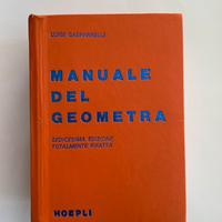 XVI edizione 1973 del "Manuale del geometra".