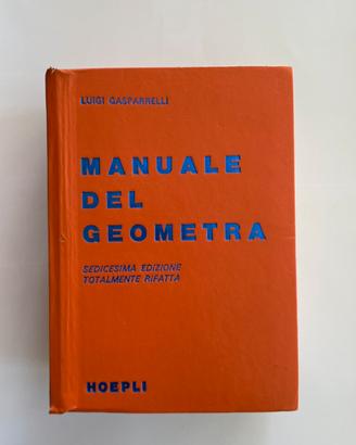 XVI edizione 1973 del "Manuale del geometra".