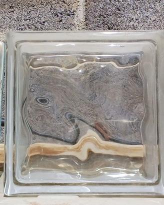 Vetro mattone ondulato  19x19x8