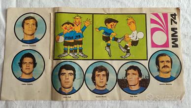 FIGURINE MUNCHEN 74 ITALIA-TIP E TAP Inserto OGGI