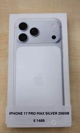 IPHONE 17 PRO MAX 256 GB SILVER