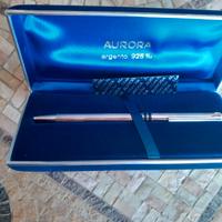 Penna sfera vintage AURORA, argento 92,5%