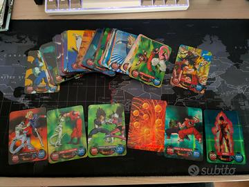 lamincard figurine dragon ball z