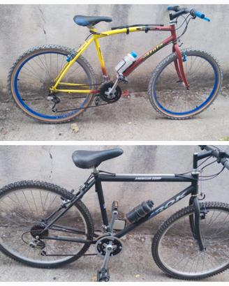 Mountain bike + bicicletta da strada