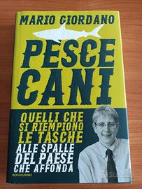 Libro di Mario Giordano NUOVO "Pescecani" 
