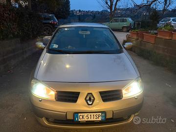 Renault megane cabrio serie 2 anno 2004